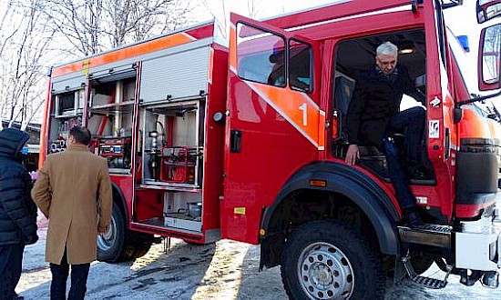 Savivaldybių priešgaisrinės tarnybos atnaujina gaisrinių automobilių parką