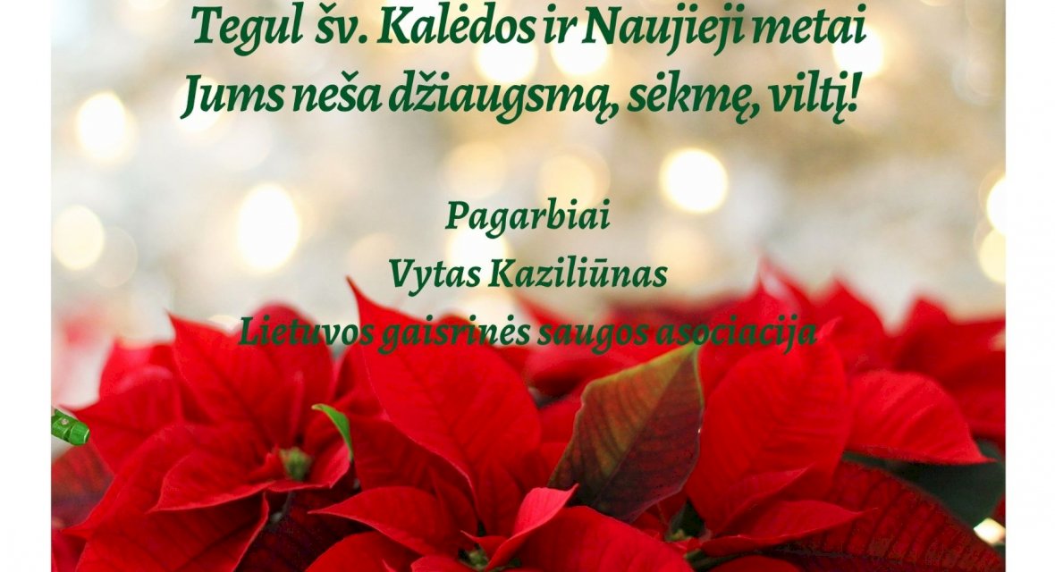 Būkime saugūs!