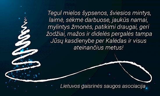 Jaukių šv. Kalėdų ir sėkmingų ateinančių Naujųjų metų