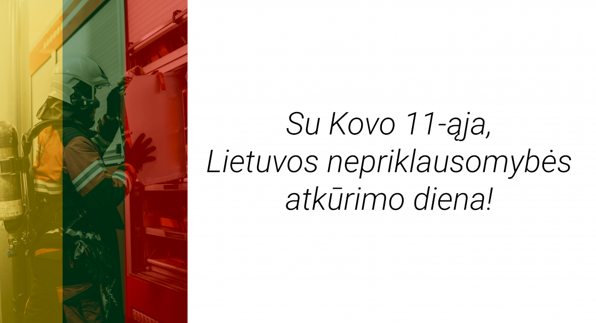 Sveikinimas Kovo 11-osios, Lietuvos Nepriklausomybės atkūrimo dienos proga